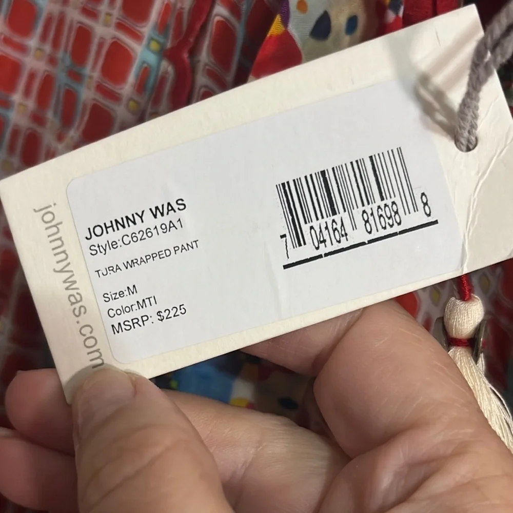 NWT Johnny Was Tura Wrap Pants - Picture 5 of 9